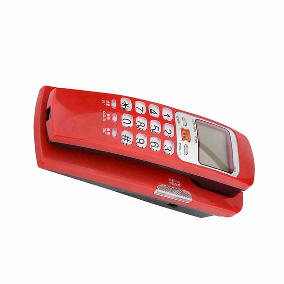 Corded Telephone Landline Phone Desk Phone with Caller ID 30 Number Storage Volume Control Anti - Jamming for Home Office