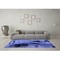 thumbnail image 3 of Ahgly Company Indoor Rectangle Oriental Blue Industrial Area Rugs, 2' x 5', 3 of 4