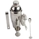 thumbnail image 1 of juego de herramientas portátiles de camarero de 350 ml, coctelera de acero inoxidable, kit mezclador de bebidas para bar y restaurante, 1 of 7