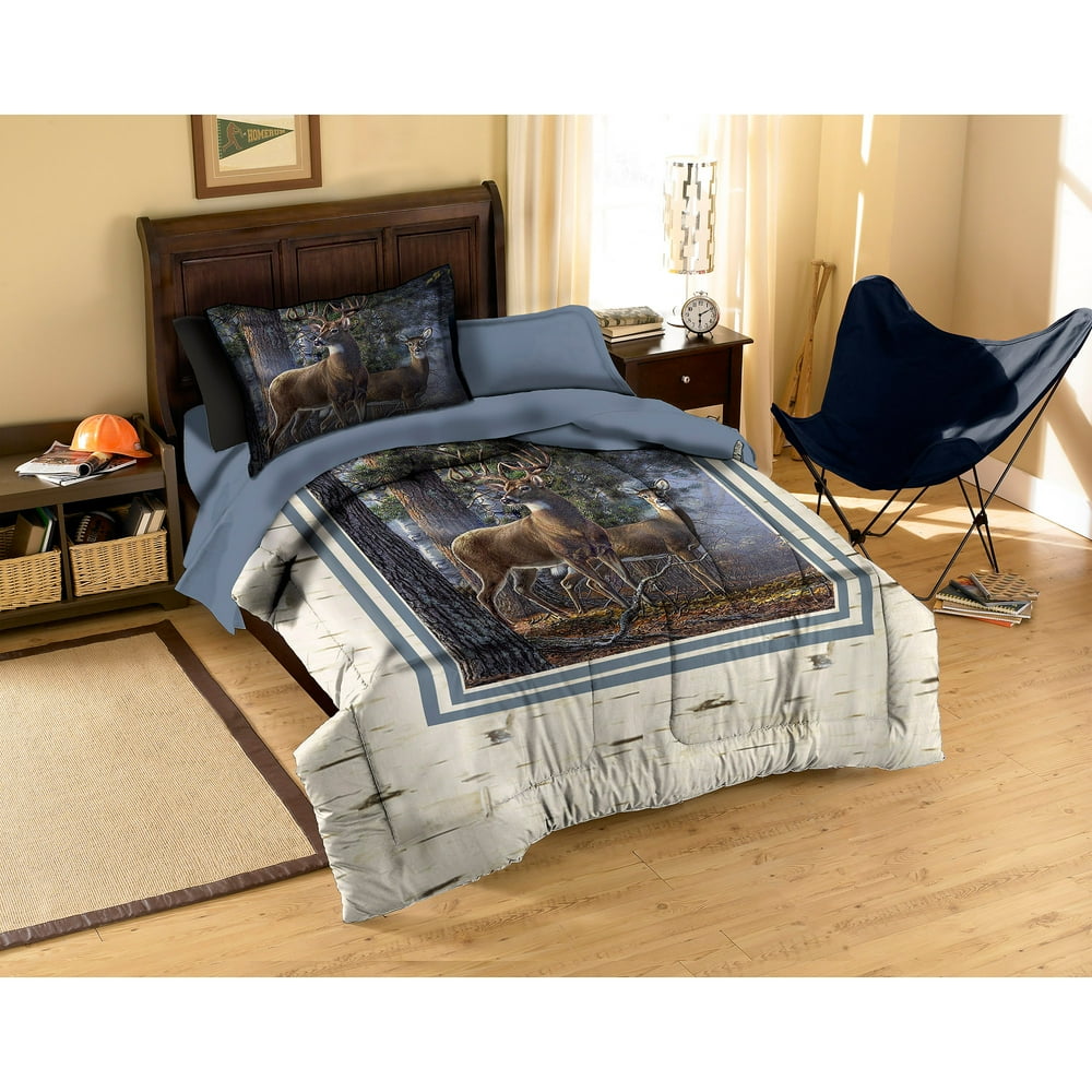 American Heritage Collection Cold Snap Deer Bedding Comforter Set