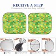 thumbnail image 6 of Vsdgher St. Patrick's day Print Car Windshield Sun Shade, Reflective Sunshade Window Sunshade Sun Visor Protector Fit for Cars,Trucks,SUVs-Large, 6 of 6