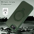 thumbnail image 4 of Funda para iPhone 16e con Soporte Magnético Verde, 4 of 7