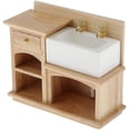 thumbnail image 1 of Diy 1:12 Escala Muñeca Muebles Baño Kit Fregadero, 1 of 5
