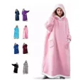 thumbnail image 3 of Acogedora Manta De Pijama De Forro Polar Con Capucha ., 3 of 3