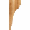 thumbnail image 3 of 4"W x 8"D x 20"H Pescadero Rough Sawn Corbel, Western Red Cedar, 3 of 9