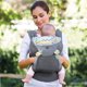 thumbnail image 3 of Portabebés Cuddle Up - Ergonómico con temática de zorro - Portabebés boca abajo hacia adelante y hacia atrás - Capucha extraíble con el personaje - Ajustable - Fácil de limpiar, 3 of 5