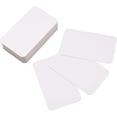 thumbnail image 1 of PinesC Small Blank Paper MesNote Business Cards Mini Greeting Place Name Vocabulary Word Flash Cards Graffiti Scrapbookings DIY Gift Tags Label,100PCS (White), 1 of 5