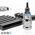 thumbnail image 4 of 15-Piece Hexagon Socket S2 Screwdriver Head Hexagon Star Screwdriver Set, 4 of 5