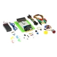 thumbnail image 1 of ElecFreaks Micro Bit Starter Kit –24 Accessories Basic Electronic Kit for Kids | STEM Education DIY Electronic Kit | Electric Circuit Learning Kit with V2 Micro bit Board, 1 of 8