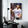 thumbnail image 3 of Yu Darvish Canvas Poster Wall Art Poster Scroll Canvas Painting Picture Living Room Decor Home 24x36inch(60x90cm), 3 of 6