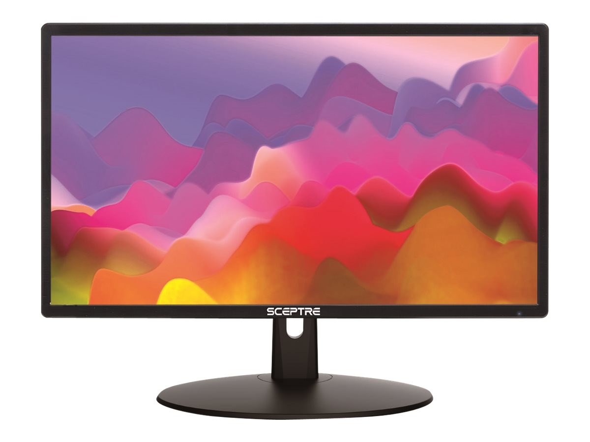 Sceptre - LED monitor - 20" (19.5" viewable) - 1600 x 900 HD+ @ 75 Hz - TN - 250 cd/m - 3000:1 - 3 ms - HDMI, VGA - speakers - black
