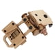 thumbnail image 4 of Soporte para gafas de visión nocturna, adaptador de soporte para dispositivo de montaje en casco de aleación de aluminio dorado para PVS15 PVS18 GPNVG18, 4 of 14