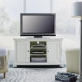 thumbnail image 3 of Homestyles Centre de Divertissement en Bois Dover Blanc Cassé, 3 of 26