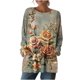 thumbnail image 5 of TaTaai Vintage Printed Long Sleeve Tees With Pockets for Women 2026 Casual Loose Fit Round Neck Blouse Retro Fashion Tops Soft Lightweight Comfort Gift, 5 of 7