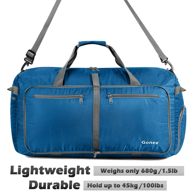 Gonex Waterproof Foldable Large Duffle Bag 100L with Shoes