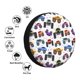 thumbnail image 4 of Fotbe Cartoon Monster Trucks1 Funda de Llanta de Repuesto con Estampado, Engrosada, Ajuste Universal para Jeep, Remolque, RV, SUV, Camión-14 inch, 4 of 6