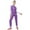 Purple/White, variant on Women's 2-piece Varsity Tracksuit