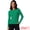 Green, variant on DARING DIVA Women's Boat Neck Long Sleeve Ribbed Sweaters S Green
