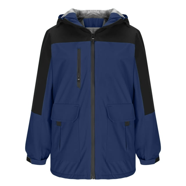 fheaev Manteau à Capuchon pour Femmes Manteau de Ski Chaud Manteau d'Hiver pour la Neige Imperméable Coupe-Vent Manteau de Planche à Neige à Capuchon pour la Randonnée et le Voyage