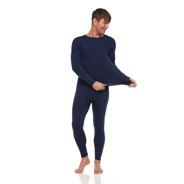 Thermal Underwear for Men Fleece Warm Base Layer Winter Debra Weitzner