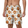 thumbnail image 2 of Balery Cute Squirrel Mens Swim Trunks Swim Shorts for Men Quick Dry Inseam Beach Shorts with Compression Liner Pocket-X-Large, 2 of 9