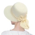 thumbnail image 2 of Yubnlvae Sun Hats Summer Hats for Women Wide Bongrace Women Straw Beach Hat Little Girl Sun Cap Foldable Ladies Hats, 2 of 3