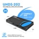 thumbnail image 2 of Conmutador matricial HDMI OREI UHDS-202 2x2 4K a 60 Hz con mando a distancia, 2 of 9
