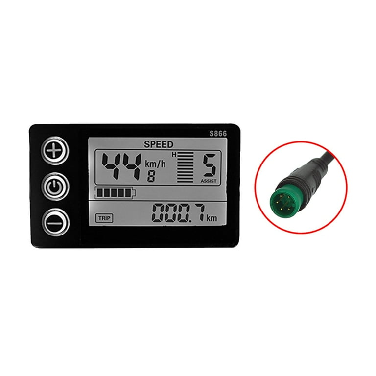 ZPAQI E-bike LCD Display S866 Controller Panel Dashboard