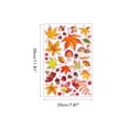 thumbnail image 3 of Ventana De Acción De Gracias, Pegatinas De Hojas De Otoño, Calcomanías Para Ventana De Otoño Para Decoraciones De Fiesta De Acción De Gracias Minnieouse HA044471-02, 3 of 6
