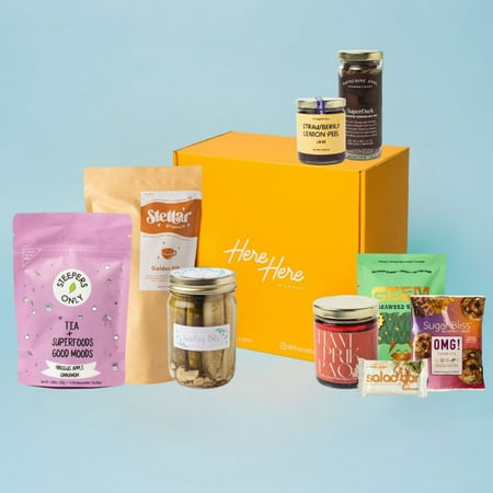 Here Here Market Female Founders Snack & Pantry Gift Box Here Here Market Female Founders Snack & Pantry Gift Box
