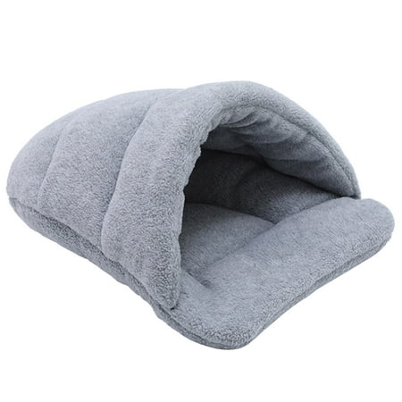 Hamster House Bunny Bed Winter Warm Plush Hideout for Rabbit Guinea Pig