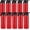 Red, variant on 4 count  Water Bottle 25oz   Bottles Lightweight Snap Lid  Water Multipack Easy Carry Leak Proof Travel for Gym Camping Hiking Outdoor Fishing (White)