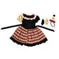 thumbnail image 4 of HOWPAY Halloween Dresses For Women Vintage Clown Dress Circus Harlequin Style Fancy Outfit For Cosplay Masquerade Carnival Party Stage Performance Halloween Costumes L, 4 of 5