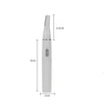 thumbnail image 3 of 2 In 1 Professional Electric Nose Ear Hair Trimmer For Men And Women Eyebrow Shaping Knife, 3 of 14