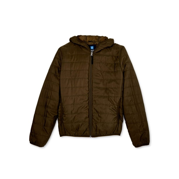 Swiss Cross Swiss Cross Boys Water Resistant Packable Hooded Puffer