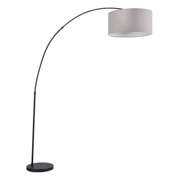Salon Contemporary Floor Lamp With Black Base And Grey Shade By Lumisource Com Salon Contemporary Floor Lamp With, Lumisource Salon Contemporary Floor Lamp