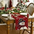 thumbnail image 2 of 2024 New Christmas Table Flag, Santa Mat,Winter Snowman Tablecloth, Dust-proof Coffee Tablecloth, Christmas Gifts,New Year Gifts, 2 of 4
