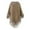 S#Khaki, variant on RYDCOT Women's Plush Collar Warm Tassel Cape Scarf Knit Pullover Poncho Sweater Cape Shawl Wrap Winter Sweater Batwing Sleeve One Size Clearance