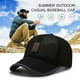 thumbnail image 1 of Gorra de béisbol de malla casual, sombreros de malla de verano de secado rápido para hombres y mujeres (negro), 1 of 9