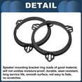 thumbnail image 4 of Anillo Espaciador de Altavoz Unique Bargains Adaptador de Altavoz Tweeter para Vauxhall Corsa D 2 Juegos, 4 of 7