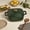 Evergreen, variant on Smith & Clark 4 Quart Enameled Cast Iron Square Dutch Oven Pot with Lid, Matcha Green