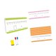 thumbnail image 5 of 21 Uds. Tarjetas de tablero de borrado en seco con líneas numéricas, juego de escritura de doble cara, juego de suma y resta para suministros para el, 5 of 7