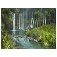 thumbnail image 1 of DESIGN ART Shiraito Falls near Mount Fuji Japan - Landscape Glossy Metal Wall Art, 1 of 4
