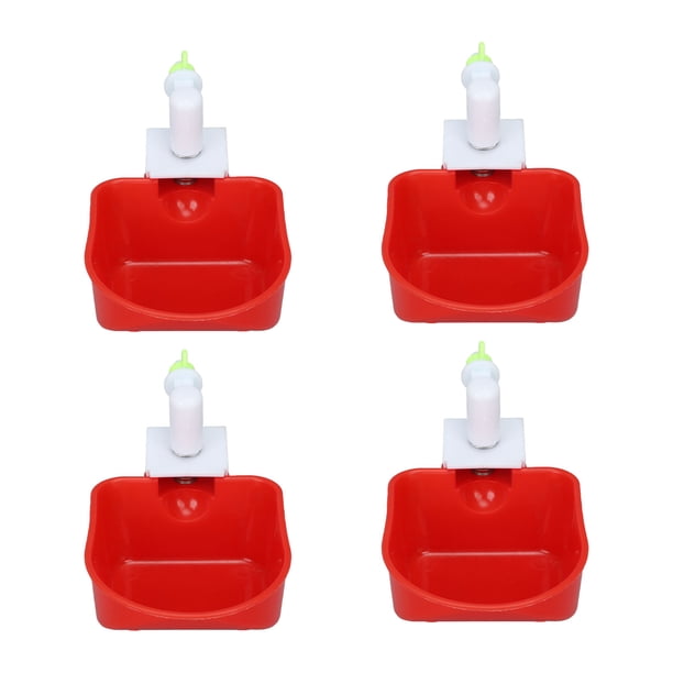 Cuenco bebedero para aves de caza, juego de 4 bebederos automáticos para aves de corral Bebedero automático para aves de corral Fiel a su promesa