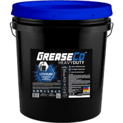 Red and Tacky High Temp Grease | Automotive | Tractor | Wheel Bearing | 35 LB Pail | HeavyDuty
