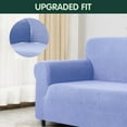 thumbnail image 4 of CHUN YI 1-Piece Checks Stretch Sofa Cover Slipcover Couch Cover, 4 of 6