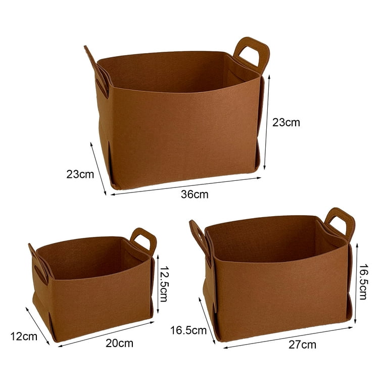 Travelwant Leather Storage Bin Baskets • Original, Durable, Foldable  Leather Bins for Organizing Tiny Home Essentials • Cute, Decorative Shelf,  Table or Desk Organizer Solution 