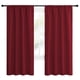 thumbnail image 2 of Cortinas opacas NICETOWN Burgundy 107 x 183 cm, juego de 2, 2 of 9