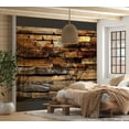thumbnail image 6 of Tiptophomedecor Background & Patterns Wallpaper Wall Mural - Reflection Of Nature On Wood, 6 of 8