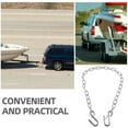 thumbnail image 3 of FONWILYO Versatile Trailer Safety Chain with Hook Compatible with Multiple Boat Trailer Models, 3 of 8